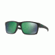 Oakley Mainlink OO9264 Sunglasses 926434-57 - Matte Black Frame, Prizm Jade Polarized Lenses