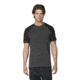 Oakley Miu Evolve Short Sleeve Top - Mens, Jet Black Heather, Large 433559-01S-L