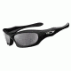 Oakley Monster Dog Polished Black Frame w/ Grey Lenses Sunglasses 05-020