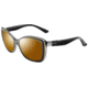 Oakley News Flash Sunglasses - Black Shadow Frame and Bronze Polarized Lens OO2025-07