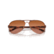 Oakley OO4079 Feedback Sunglasses - Women's, Rose Gold Frame, VR50 Brown Gradient Lens OO4079-01