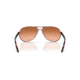 Oakley OO4079 Feedback Sunglasses - Women's, Rose Gold Frame, VR50 Brown Gradient Lens OO4079-01