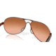 Oakley OO4079 Feedback Sunglasses - Women's, Rose Gold Frame, VR50 Brown Gradient Lens OO4079-01
