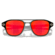 Oakley OO6042 Coldfuse Sunglasses - Mens, Matte Black Frame, Prizm Ruby Lens, 52, OO6042-604216-52