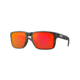 Oakley OO9102 Holbrook Sunglasses, Black/Camo Frame, Prizm Ruby Lenses, OO9102-9102E9-55