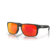 Oakley OO9102 Holbrook Sunglasses, Black/Camo Frame, Prizm Ruby Lenses, OO9102-9102E9-55