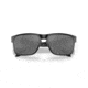 Oakley OO9102 Holbrook Sunglasses, Matte Black Frame, Prizm Black Polarized Lenses, OO9102-9102D6-55