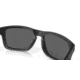 Oakley OO9102 Holbrook Sunglasses, Matte Black Frame, Prizm Black Polarized Lenses, OO9102-9102D6-55