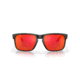 Oakley OO9102 Holbrook Sunglasses, Matte Black Frame, Prizm Ruby Lenses, OO9102-9102E2-55