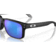 Oakley OO9102 Holbrook Sunglasses, Matte Black Frame, Prizm Sapphire Polarized Lenses, OO9102-9102F0-55