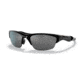 Oakley OO9144 Half Jacket 2.0 Sunglasses - Mens, Polished Black Frame, Prizm Black Lens, 62, OO9144-914426-62