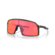 Oakley OO9406 Sutro Sunglasses, Matte Black Frame, Prizm Trail Torch Lens, 37, OO9406-940611-37