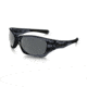 Oakley Pit Bull Asian OO9161 Sunglasses 916102-57 - Crystal Black Frame, Black Iridium Lenses