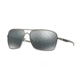 Oakley PLAINTIFF SQUARED OO4063 Sunglasses 406303-63 - Lead Frame, Black Iridium Lenses
