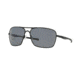 Oakley PLAINTIFF SQUARED OO4063 Sunglasses 406304-63 - Matte Black Frame, Grey Polarized Lenses