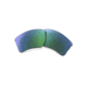 Oakley Quarter Jacket Polarized Replacement Lenses, Jade Iridium, ROO9200CB 2167