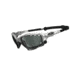 Oakley Racing Jacket Polished White/Black Gradient Text Frame w/ Clear Black Iridium Photochromic Vented Lenses Sunglasses OO9171-06