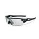 Oakley RADARLOCK EDGE OO9183 Sunglasses 918305-38 - Polished Black Frame, Clear/black Irid Photochromic Lenses
