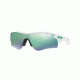Oakley Radarlock Path ASIAN OO9206 Sunglasses 920605-38 - Polished White Frame, Jade Iridium Lenses