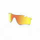 Oakley Radarlock Path Replacement Lenses, Fire Iridium Polarized Vented ROO9181CB 43-544