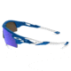 Oakley Radarlock Path Sunglasses Sky Blue Frame, Sapphire Iridium &amp; Black Iridium Lens-OO9181-46