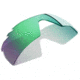 Oakley Radarlock XL Replacement Lenses, Jade Iridium (Vented) 41-813