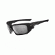 Oakley Scalpel Polished Black Frame w/ Black Iridium Lenses Sunglasses OO9095-01