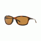 Oakley SHE'S UNSTOPPABLE OO9297 Sunglasses 929702-57 - Tortoise Frame, Bronze Polar Lenses