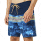 Oakley 18 Inches Seemless Striped Boardshort - Mens, Fathom, 36, 482411-6AC-36