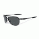 USED Oakley SI Ballistic Crosshair Sunglasses,Matte Black Frame,Aviator Grey Lens OO4069-01, EDEMO1