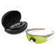 Oakley SI Ballistic M Frame 3.0 Array Sunglasses,Dark Bone Frame,Shield Clear,Grey,Laser Lens OO9146-15