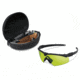 Oakley SI Ballistic M Frame 3.0 Array Sunglasses,Matte Black Frame,Shield Clear,Grey,Persimmon,Laser Lens OO9146-18