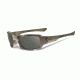 Oakley SI Fives Squared Sunglasses, Multicam Frame, Warm Grey Lens 53-076