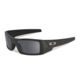 Oakley SI Gascan Sunglasses,Colbalt Frame,Rectangle Black Iridium Polarized Lens 53-112