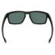 Oakley Silver Sunglasses Matte Black Frame, Violet Iridium Polarized Lens-OO9262-10