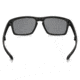 Oakley Silver Foldable Sunglasses Matte Black Frame, Black Iridium Polarized Lens-OO9246-04