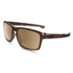 Oakley Silver Foldable Sunglasses Matte Dark Amber Frame, Tungsten Iridium Polarized Lens-OO9246-05