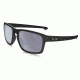 Oakley Silver Sunglasses Matte Black Frame, Grey Lens-OO9262-01