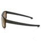 Oakley Silver Sunglasses Matte Black Frame, Bronze Polarized Lens-OO9262-08