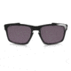 Oakley Silver Sunglasses Polished Black Frame, Prizm Daily Polarized Lens-OO9262-07