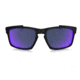 Oakley Silver Sunglasses Sliver Matte Black Frame, Positive Red Iridium Lens-OO9262-20