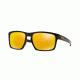 Oakley Sliver Sunglasses 926227-57 - Polished Black Frame, Fire Iridium Lenses