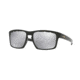 Oakley Sliver Sunglasses 926242-57 - Polished Black Frame, Chrome Iridium Vented Lenses