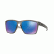 Oakley SLIVER XL OO9341 Sunglasses 934103-57 - Matte Grey Ink Frame, Sapphire Iridium Polarized Lenses