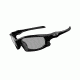 Oakley Split Jacket Sunglasses, Blk+Silver Txt Frm, Clear Blk Irid Lens, PC OO9099-07
