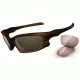 Oakley Split Jacket Sunglasses, Matte Rootbeer Frame, Tungsten Iridium Polar &amp; VR50 Lenses OO9099-02