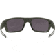 Oakley Standard Issue Armed Forces Drop Point Sunglasses, Matte Olive w/Prizm Black, OO9367-2460