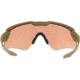 Oakley SI Standard Issue Ballistic M-Frame ALPHA Goggles, 3 Lens Array, Terrain Tan w/Clear,TR22,TR45, OO9296-2144