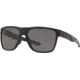 Oakley Standard Issue Crossrange XL Sunglasses, Matte Black w/Prizm Grey Polarized, OO9360-1658
