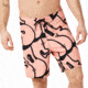 Oakley Staple Graffiti Boardshort I8 Inc - Mens, Kelp Brown, 32, 482599-87A-32